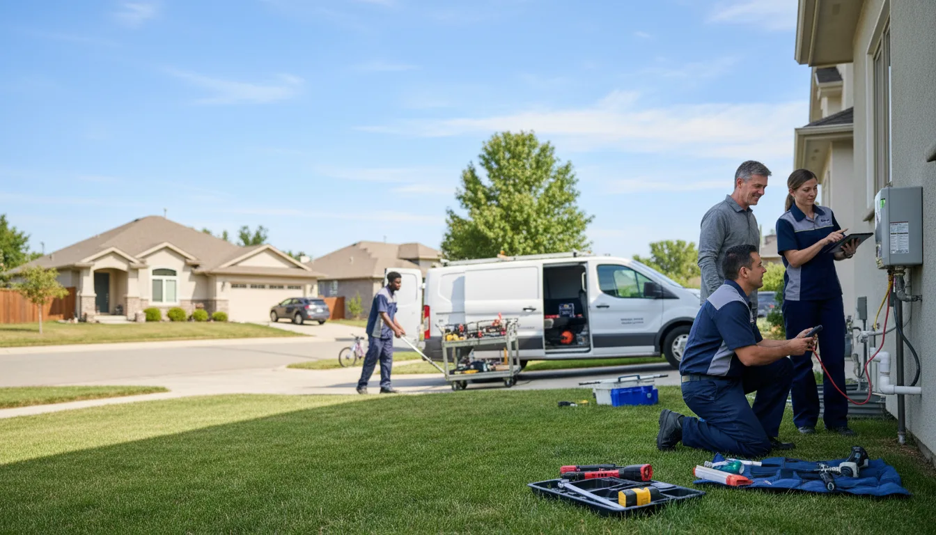 Tankless water heater service in Brandon, VT
